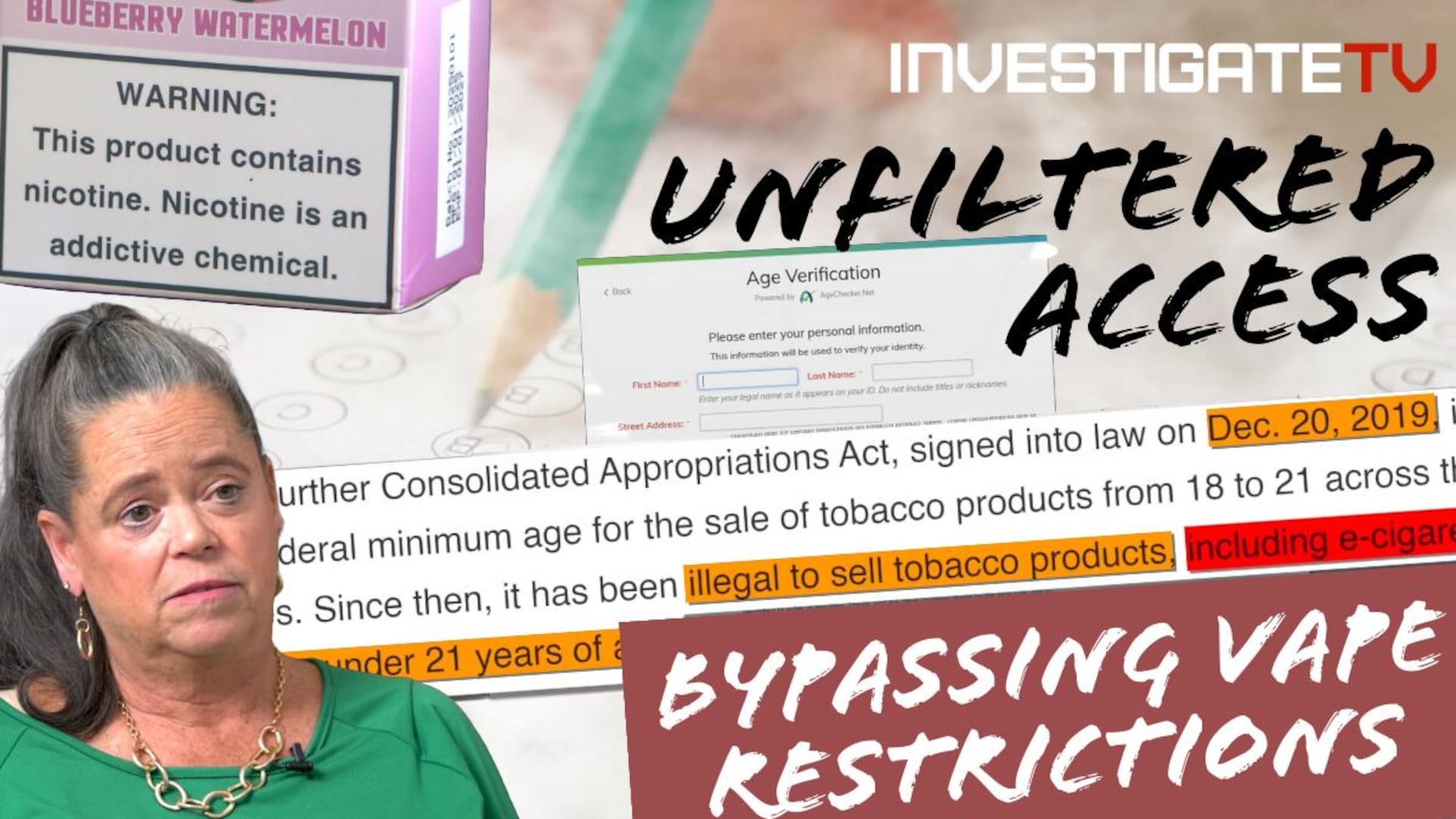 Teen Vaping: Loopholes in age-verification causing easier access to e-cigarettes Teen Vaping: Loopholes in age-verification causing easier access to e-cigarettes