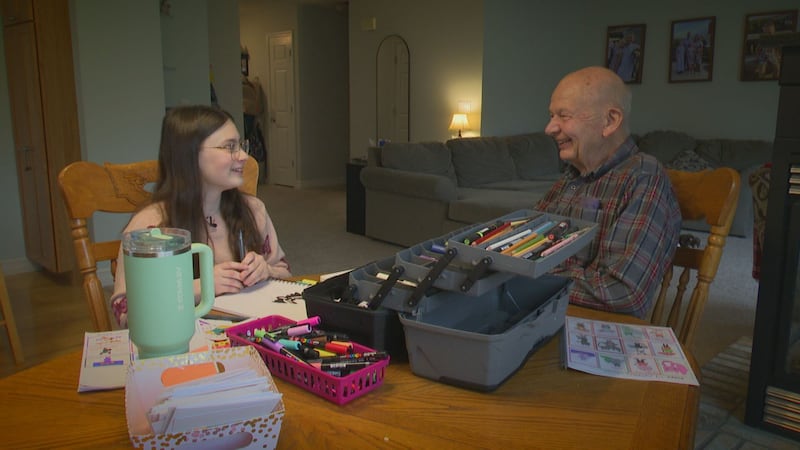 An unlikely duo is spreading joy in Mid-Michigan through the power of art and...